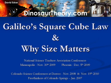 Link to Galileo's Square-Cube Law Presentation PowerPoint