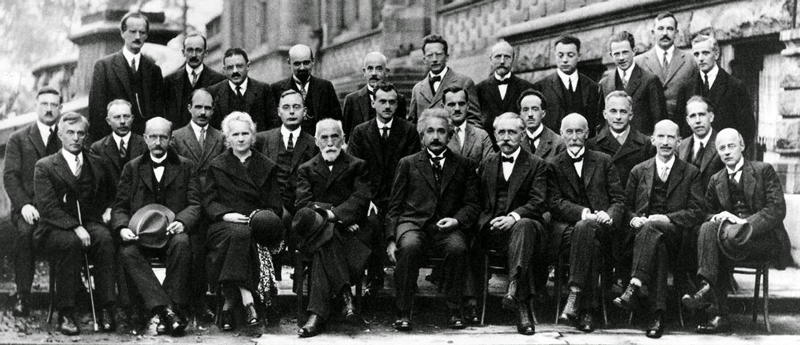 1927 Solvay Conference on Electron and Photons.