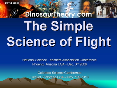Link to Science of Flight Presentation PowerPoint